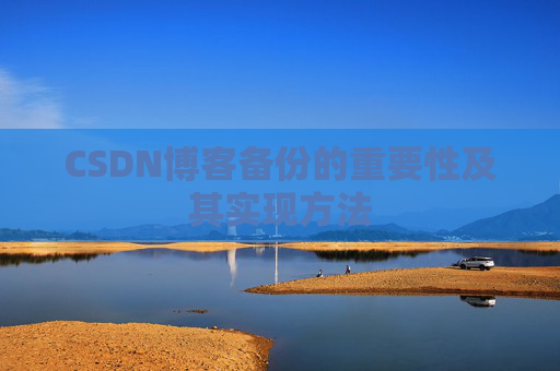 CSDN博客备份的重要性及其实现方法